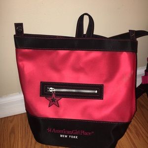 American girl (girl) size bag
